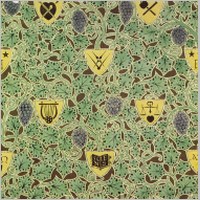 Wallpaper design by C F A Voysey, produced in 1930..jpg